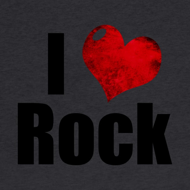 I love rock heart by Playfulfoodie